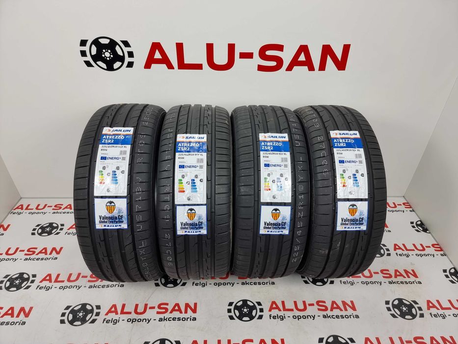 NOWE letnie OPONY 225/45R18- SAILUN Atrezzo ZSR2