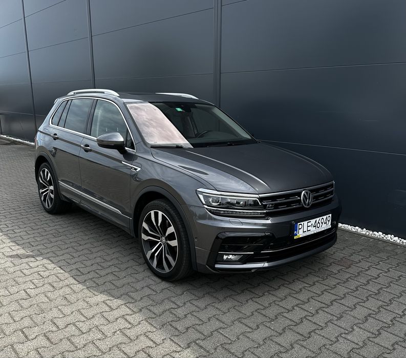 VW Tiguan2.0 tsi r-line 4motion純正19インチ Używany Volkswagen Tiguan 2019 - 109 900 PLN, 68 000 km