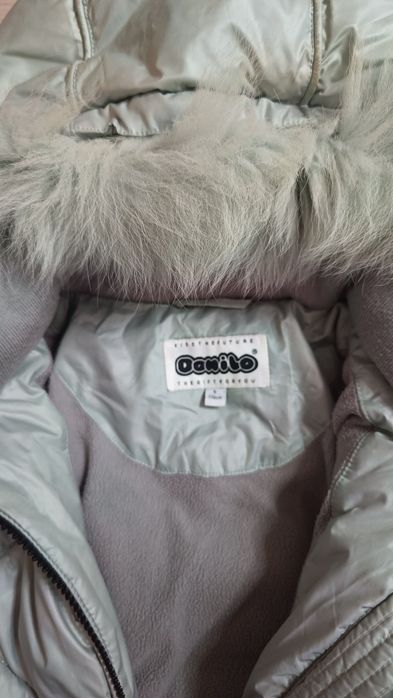 Пальто пуховик куртка зимова