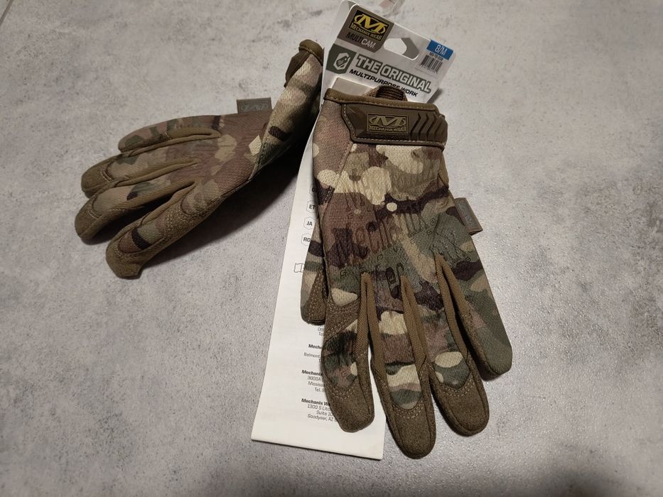 Rękawice taktyczne multicam MECHANIX