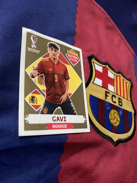 Cromo Gavi ROOKIE ouro