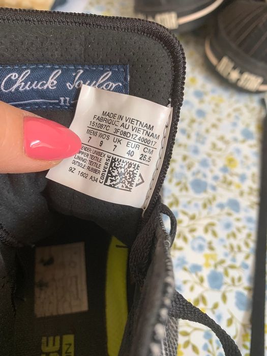 Buty trampki Converse All Star With Lunarlon wysokie rozmiar 40