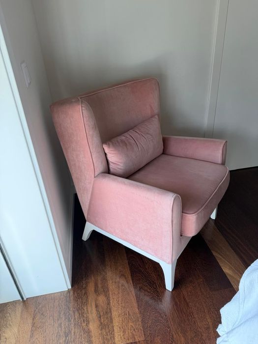 Poltrona Rosa de Lazer