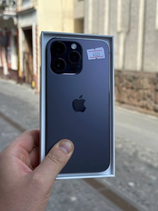 Apple iPhone 14 Pro Max 256gb Deep Purple Neverlock фізична сім 100% акум