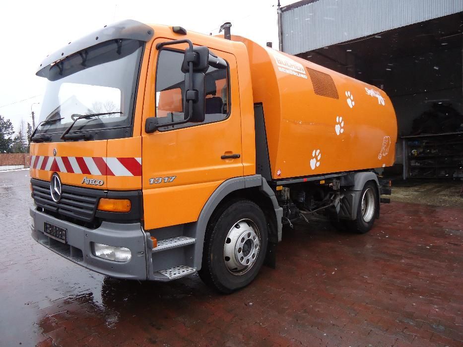 Zamiatanie ulic, parkingów, usługi i wynajem zamiatarki