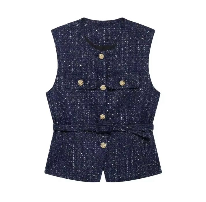 Твідовий жилет Zara