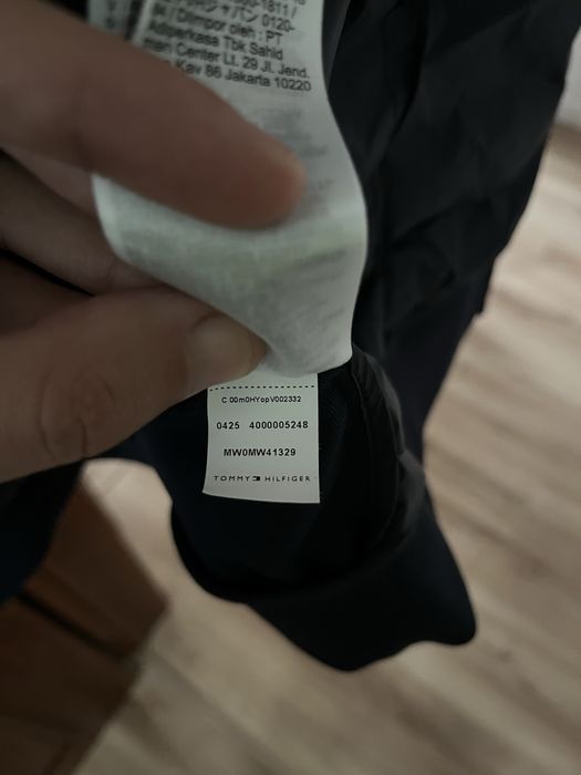 Blusão acolchoado Tommy Hilfiger azul marinho