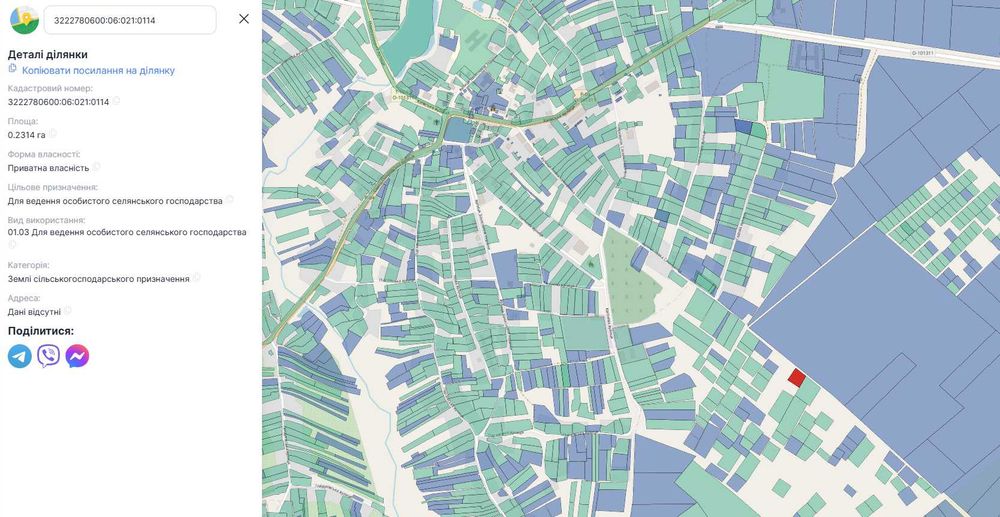 Земельна ділянка 23 сотки, с. Бишів Київська область