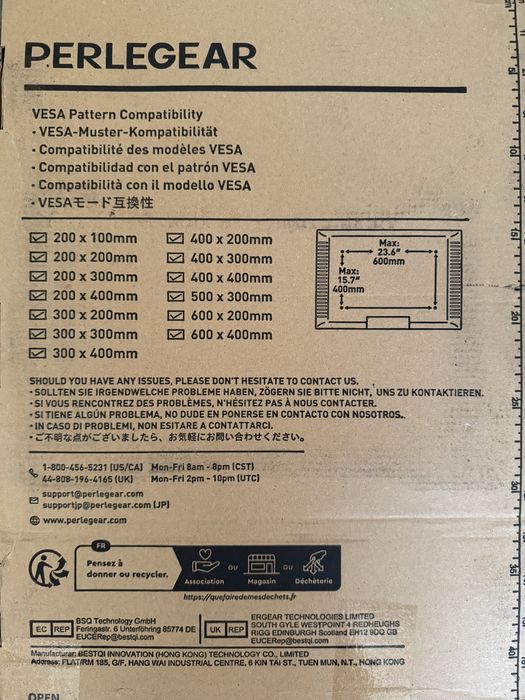 Suporte de TV 32–85'' | Full motion, até 60kg, VESA 600x400 - NOVO