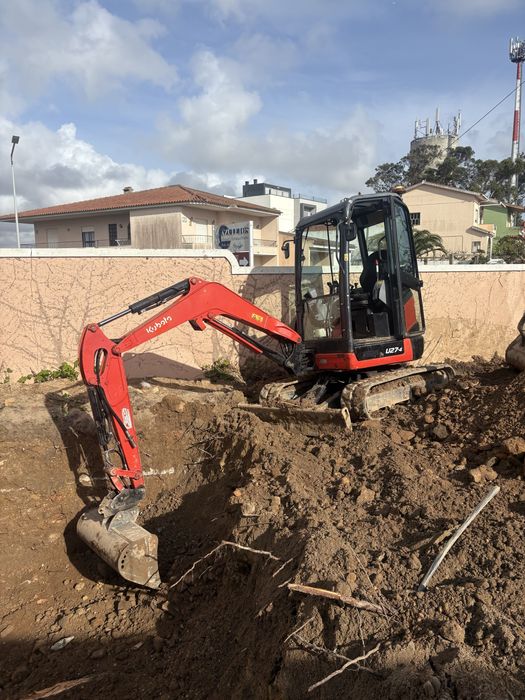Piscinas- Abertura buraco / Escaçgiratoria/ Bobcat/ carros basculantes
