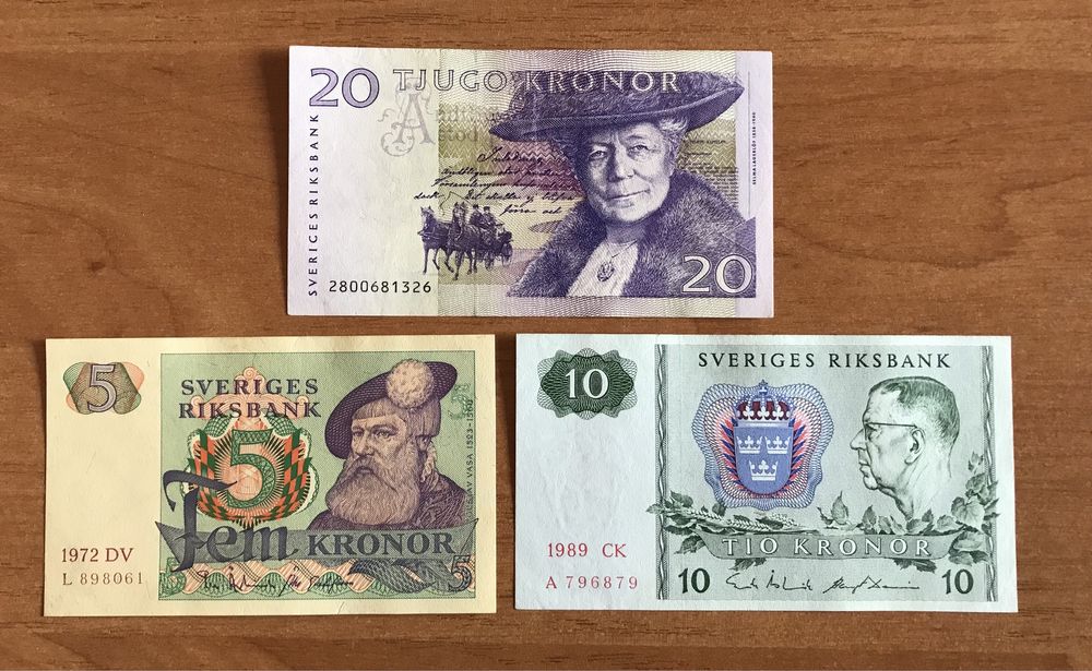 Деньги Швеции в хопошем  состоянии ,цена за все