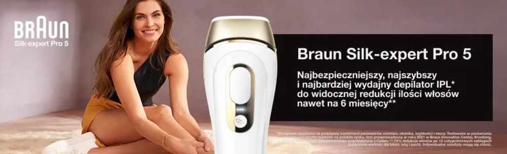 Braun Silk-expert Pro 5 PL5014 IPL – depilator świetlny PREMIUM