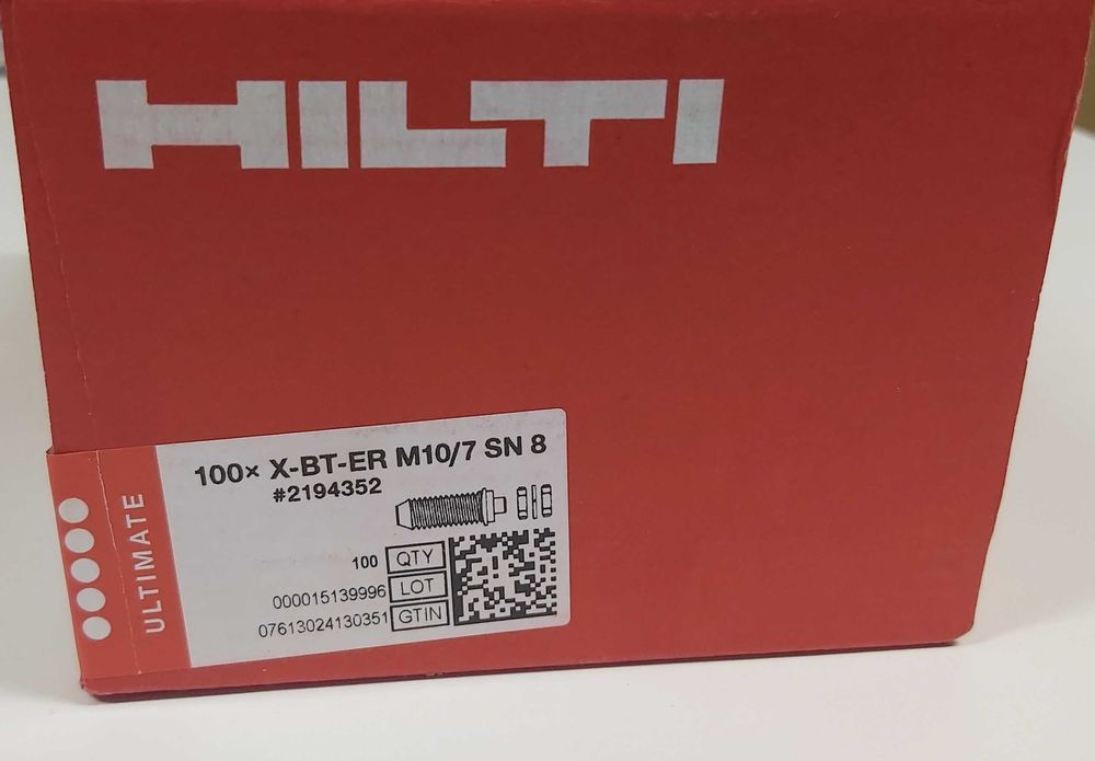 HILTI X-BT-ER M10/7 SN8 Шпильки из нержавеющей стали заземление