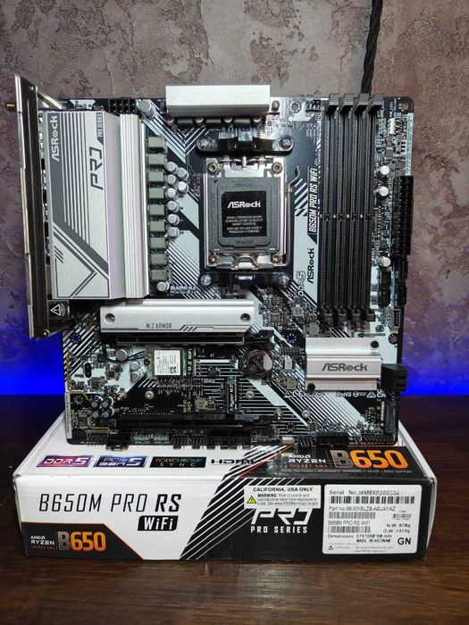 asrock b650m pro rs - купить комплектующие для ПК - Цена на OLX.ua