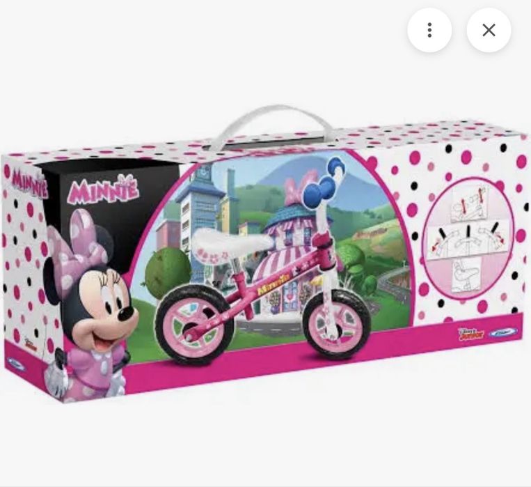 Bicicleta de aprendizagem Disney