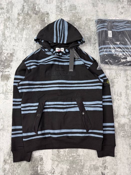 (БЕЗ ПЕРЕДОПЛАТ) Худі Stone Island x Supreme