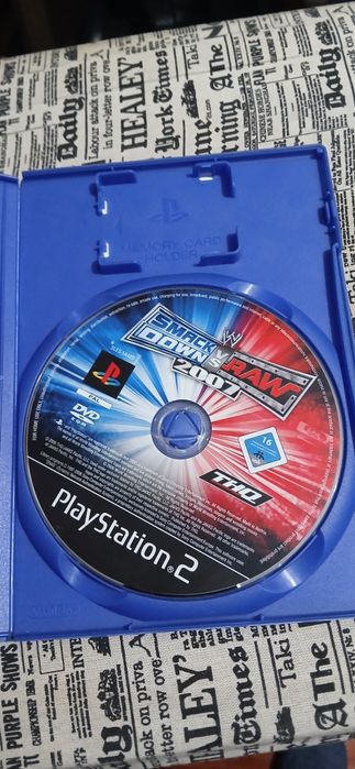 Jogo PS2 Smack Down vs Raw