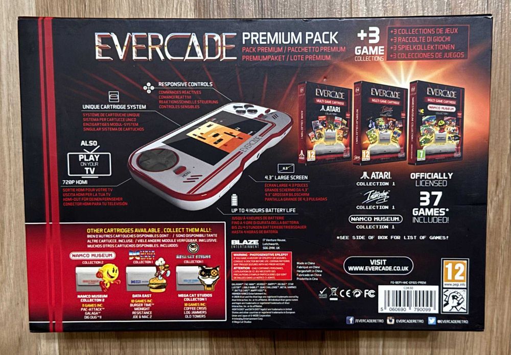 Ігрова консоль Evercade Portable