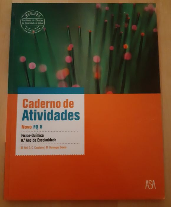 Novo FQ 8 - Caderno de atividades