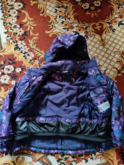 Zestaw Kurtka jesienno zimowa  146/152 + bluza Quechua 149-159 bdb 11+