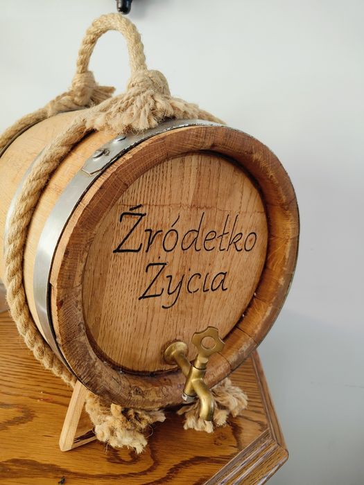 Dębowa beczka 10 litrow