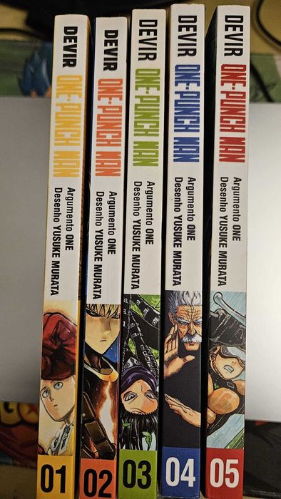 Livros One-punch man