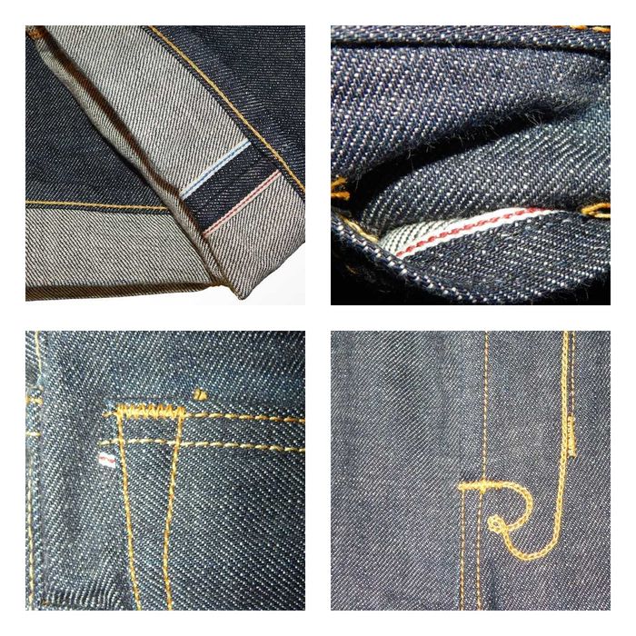 Джинсы ручной работы RUTTLOFF Selvedge Denim Slim Fit. Made in Germany