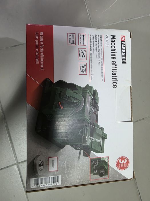 Afiadora Parkerside como nova