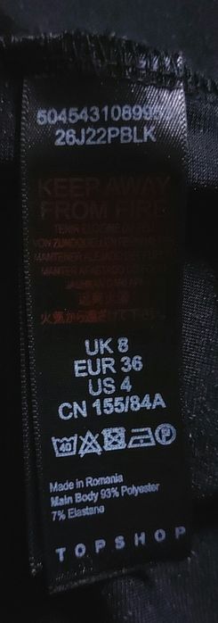 Sukienka TOPSHOP rozmiar S - nowa