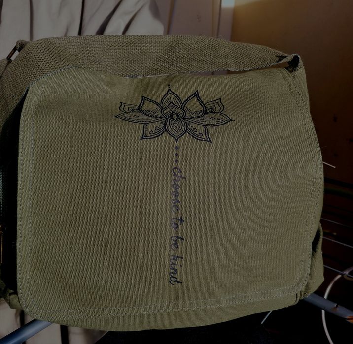 Torebka płótno, stylowa