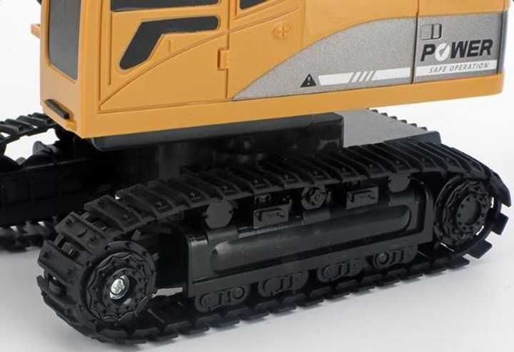 Дитяча іграшка Екскаватор на радіокеруванні QH25 світло рухомий ковш