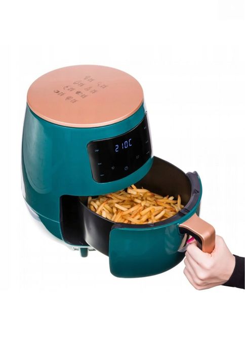 AirFryer – Stan idealny! ​Moc: 1400W zielony frytkownica piekarnik