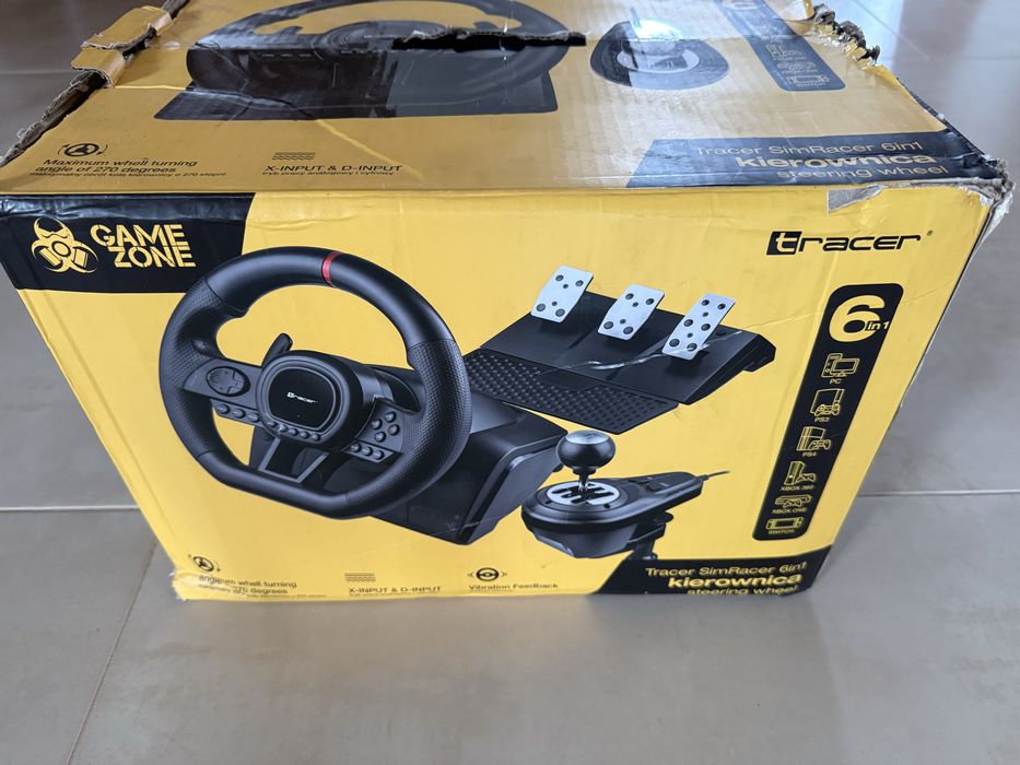 Kierownica Tracer Simracer 6in1