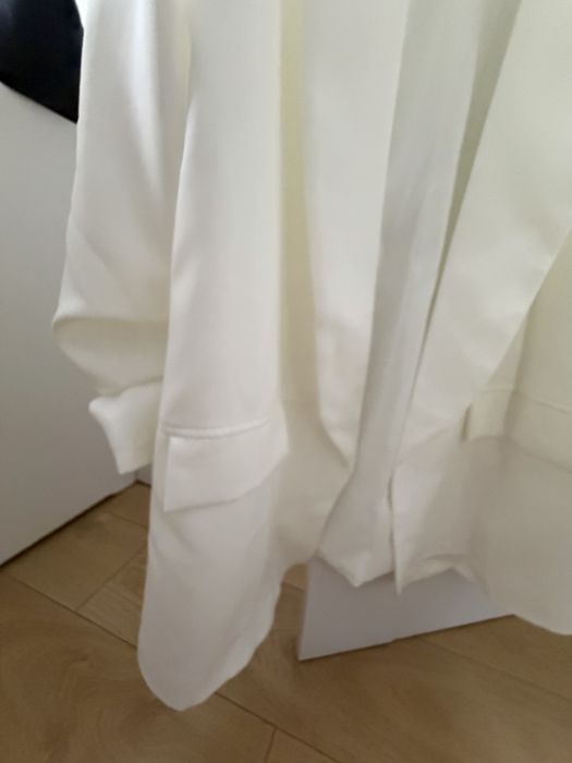 Marynarka biala oversize