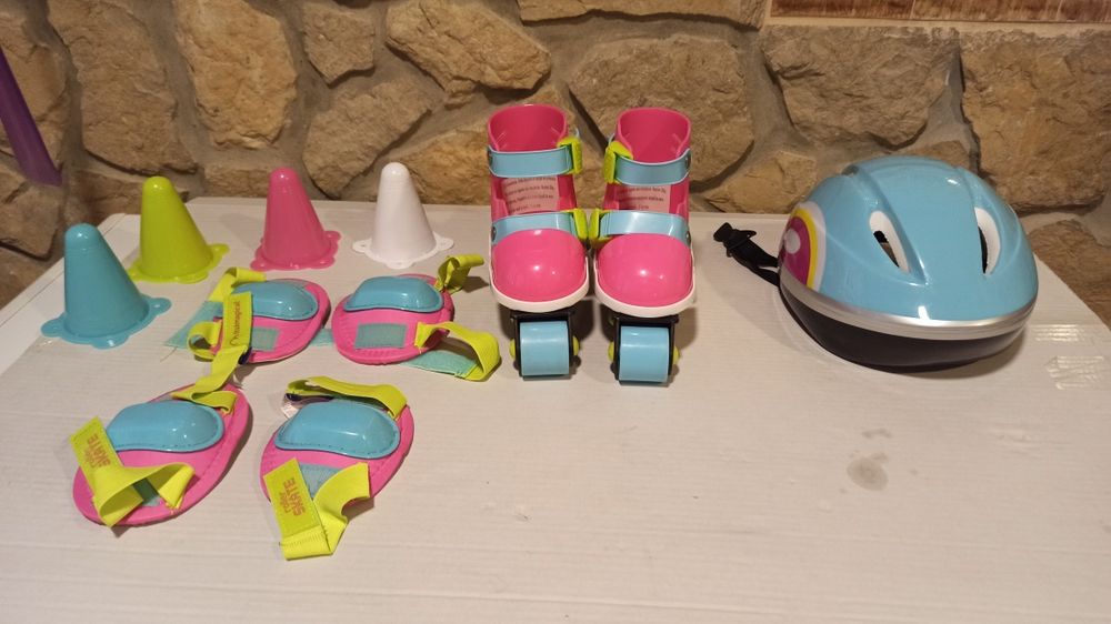 Ppatins criança usados uma vezz