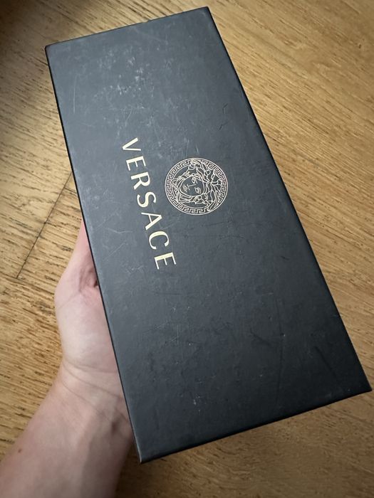 Box etui kartonik Versace czarny