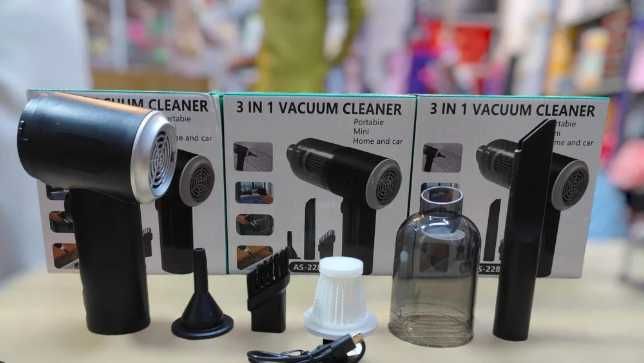 Aspirador sem fios com Soprador para a Limpeza do carro e da Casa