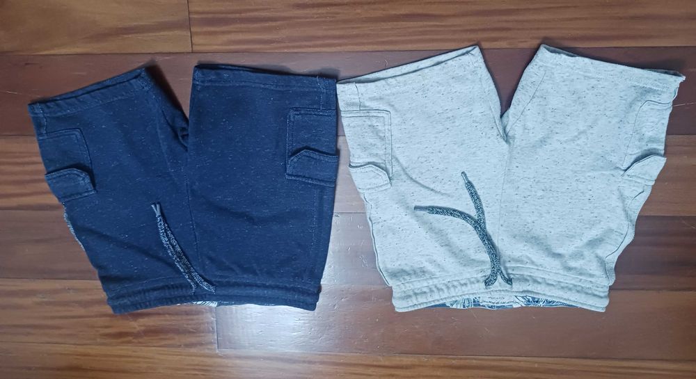 Conjunto de 6 calções para criança  - 6/7 anos