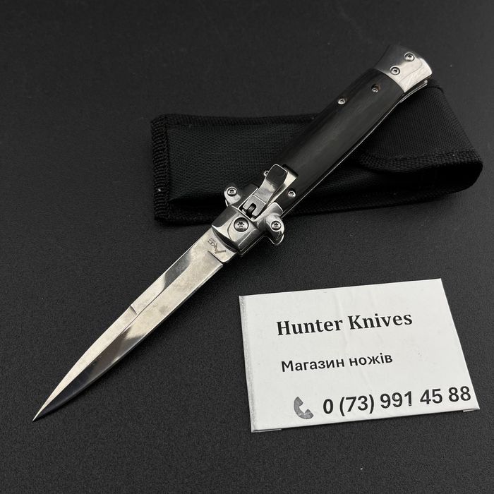 Нож стилет выкидной раскладной складной ніж викидний складний А3317