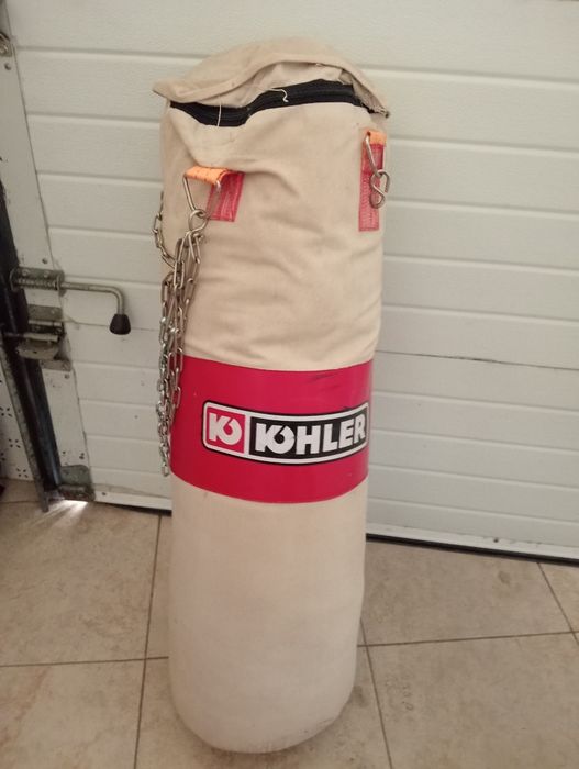 Saco de boxe creme