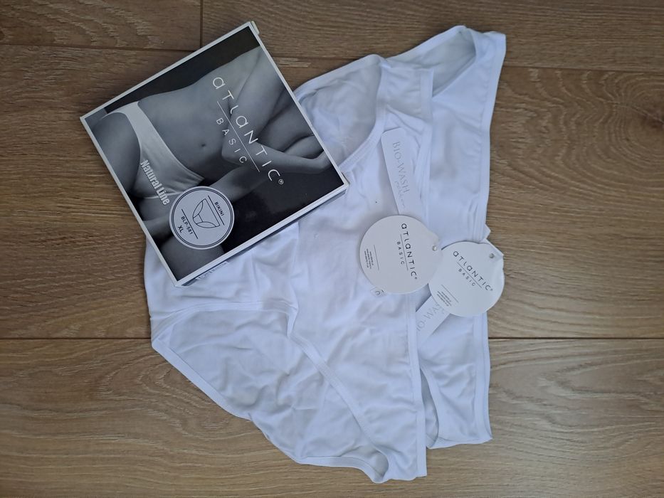 Majtki damskie Atlantic, rozmiar XL, 2PACK, bikini