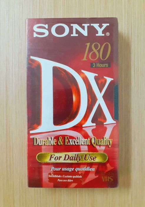 Sony DX 180 (Cassete VHS Nova)
