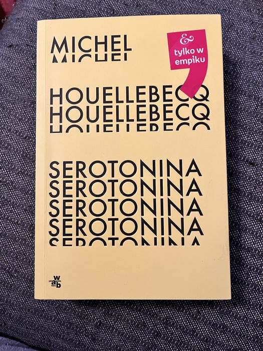 Michel Houellebecq Serotonina ksiażka stan dobry