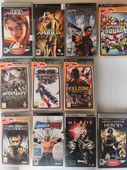 Jogos PSP - a partir de 1€