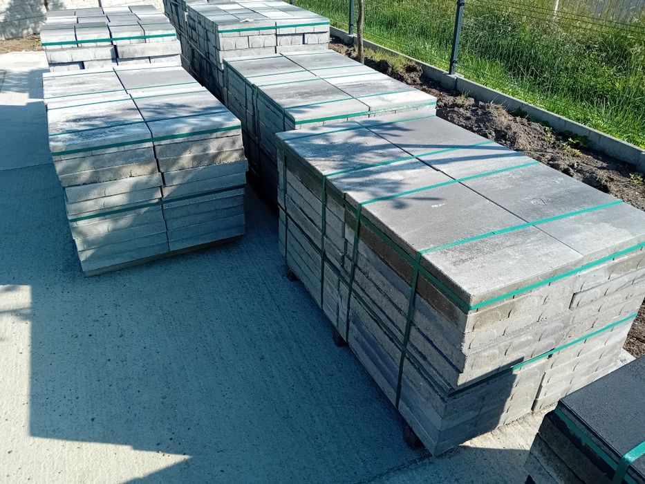 Płytki chodnikowe Kostka brukowa Płyty tarasowe 2gat Przecena Wyprzedaż