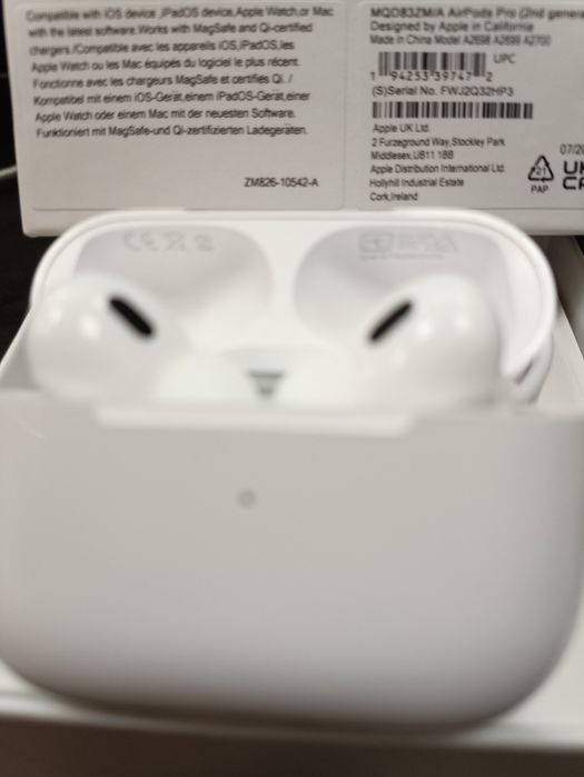 Słuchawki airpods pro 2 gen jak nowe gwarancja