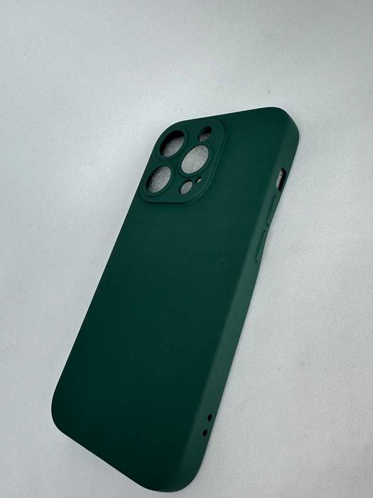 Iphone 14 PRO Etui Case Obudowa Zielona Silikonowa kod 1043