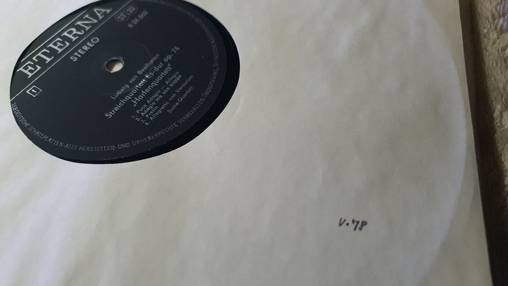 Winyl Ludwig van Beethoven - Gesamtausgabe  Suske-Quartett  Ideał !!