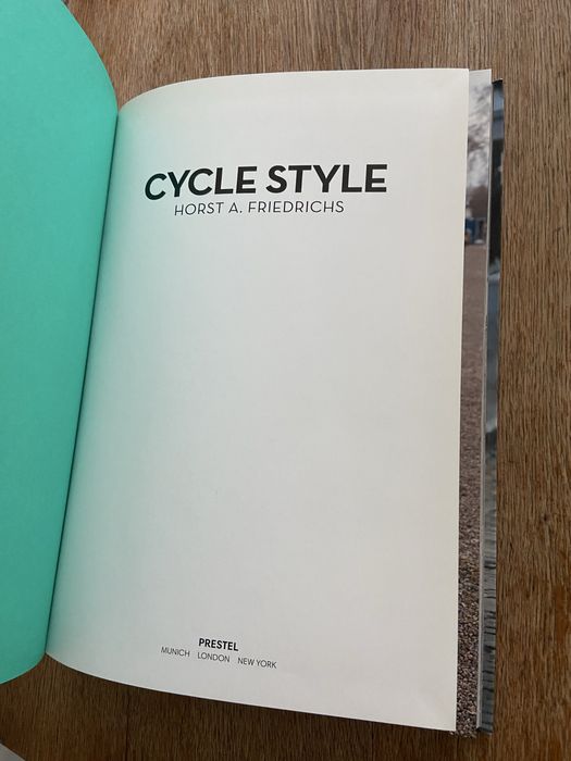 Cycle style, album, Horst A. Friedrichs
