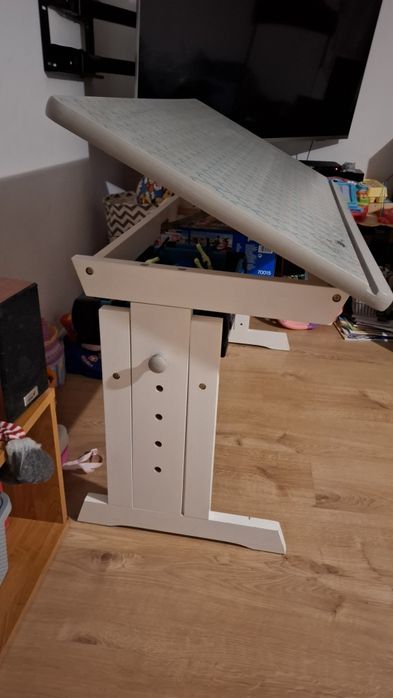 Duże biurko dla dwójki dzieci